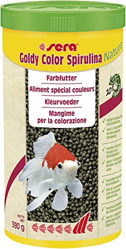  Goldy Color Nature 1l   Farbfutter Goldfische 10 % Goldfischfutter den Teich hoher Futterverwertbarkeit somit weniger Algen
