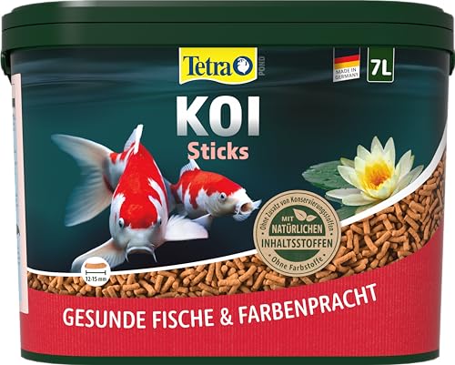 Tetra Pond Sticks   für farbenprächtige Fische eine verbesserte Wasserqualität 7 L Eimer