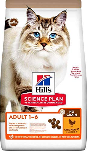 Hill s Science Plan Katze Adult No Grain Huhn