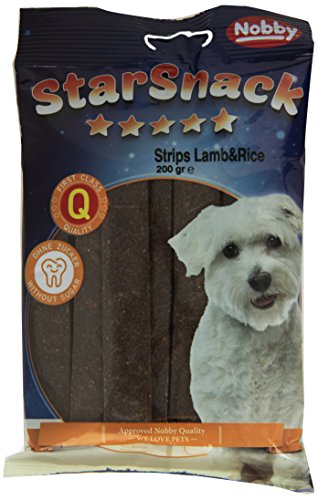 Nobby STARSNACK Strips Lamb Rice Tüte 20 Stück