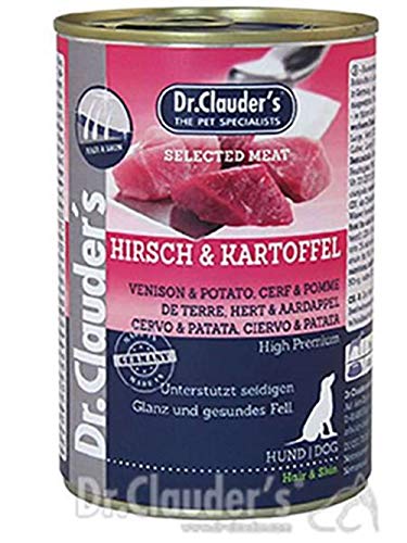 Dr.Clauders Best Choice Dog Dose Selected Meat Hirsch Kartoffel 400g