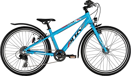  Cyke 24 8 Light Active Fahrrad blau