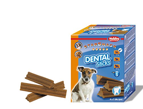 Nobby STARSNACK Dental Sticks klein 4 Tüten je 7 Sticks 1 x 400 g