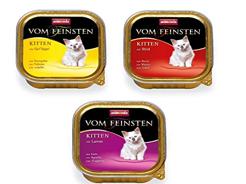 animonda Katze Vom Feinsten Kitten Mix Set Größe 12 x 100g