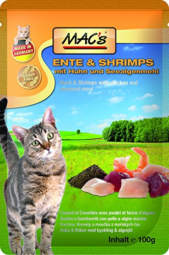 Mac s Ente Shrimps mit Huh und Seealgenmehl 12 x 100 g