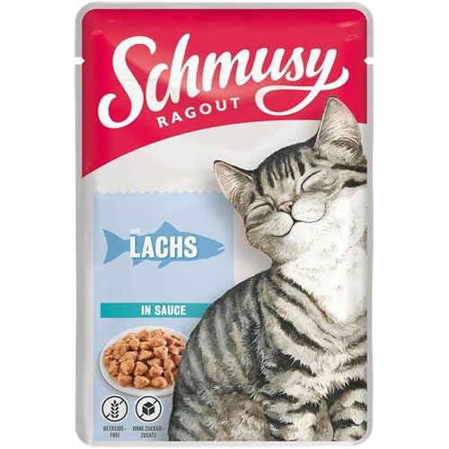 Schmusy Ragout mit Lachs in Sauce 100g Menge 22 je Bestelleinheit