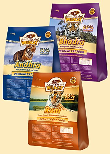  Trockenfutter für Katzen Gourmet Line India 3x 3KG