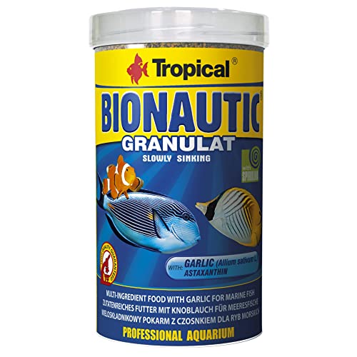 Tropical Bionautic Granulat Futter für kleine bis mittelgroße Meerwasserfische 1er Pack 1 x 500 ml