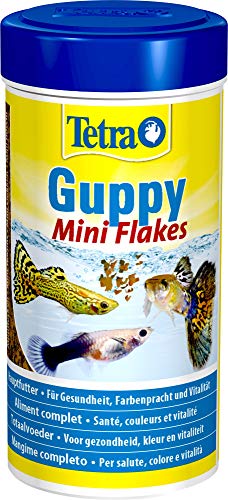  Guppy Mini Flakes   ausgewogenes nährstoffreiches Flockenfutter Guppies Dose