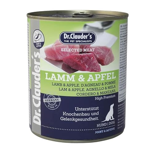 Dr. Clauder s Selected Meat - PreBiotics - Lamm Apfel 6 x 800 g