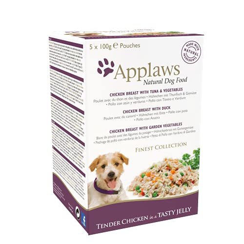  Natural Dog Food Chicken Multipack in Jelly Pouch 4x 100 g