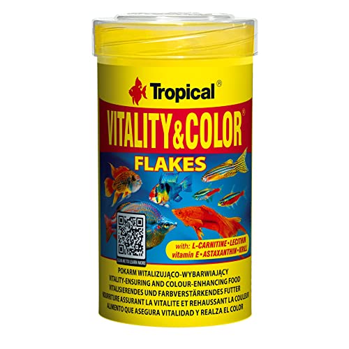 Tropical Vitality Color Flockenfutter 1er Pack 1 x 100 ml