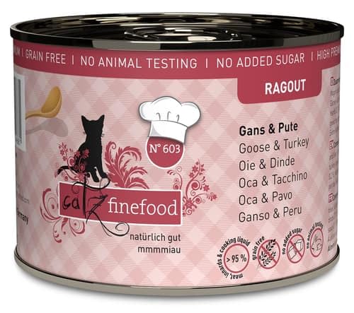 catz finefood Ragout No.603 Gans Pute 0.19 kg