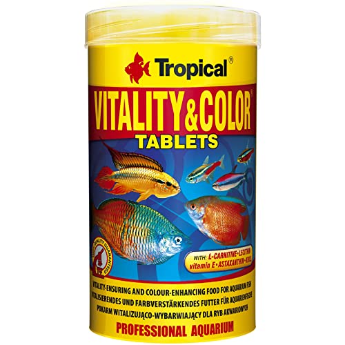 Tropical Vitality und Color Tablets farbfördernde Haftfuttertabletten 1er Pack 1 x 250 ml