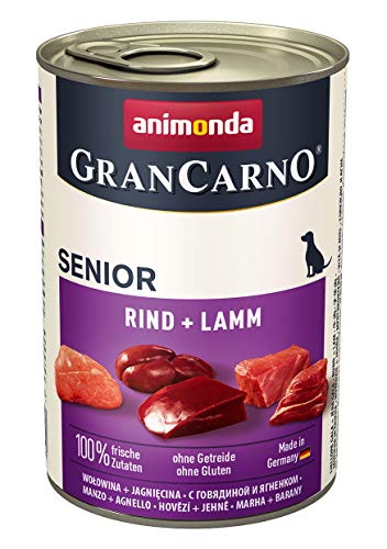  GranCarno Senior für ältere ab 7 Jahren Rind   Lamm 6x 400g