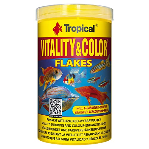 Tropical Vitality Color farbförderndes Flockenfutter 1er Pack 1 x 1 l
