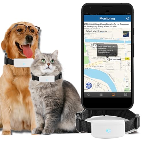 Winnes Tk911 Pro 4G GPS Tracker Hund APP-Echtzeitverfolgung und Fernüberwachung von Katzen und Hunden Sicherheitszaun Licht- und Tonalarm Regensicher Verhinderung des Verlusts von Haustieren