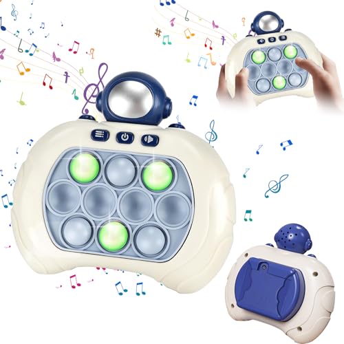 ZUOQIANG Pop It Elektronisches Spiel Quick Push Spiel Sensory Squeeze Toys Bubble pop Game Pop It Fidget Toys Dekompressions Spielzeug Pop It Spiel Pop It Elektrisch Astronaut