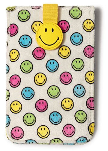 NICI 36722 - Smartphonehülle Smiley Allover 10 x 15 cm