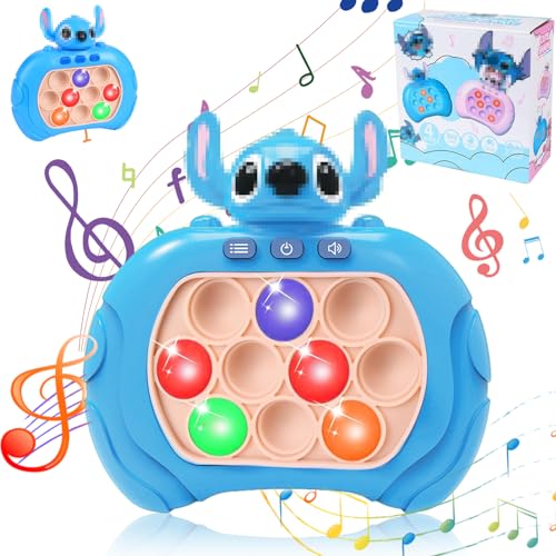 Bubble Sensory Squeeze Toy Quick Push Spiel Pop Controller Game Quick Push Spielzeug Quick Push Fidget Spielzeug Quick Push Bubble Game Bubble Sensory Fidget Toy für Kinder Lernspielkonsole