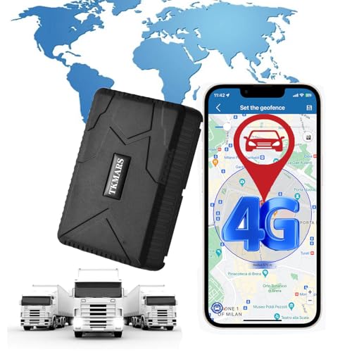 TKMARS 4G Auto GPS Tracker GPS Tracker Ohne ABO 7800mah mit Kostenloser App Tropfenalarm