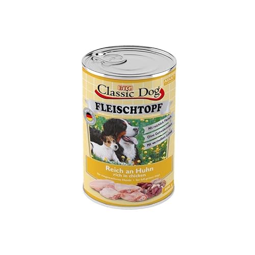 Classic Dog Adult Fleischtopf Pur Reich an Huhn 6X 400g