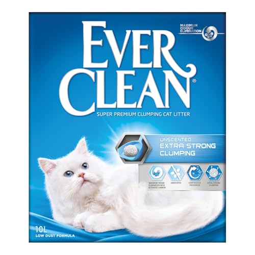 Ever Clean Extrastarkes klumpendes Katzenstreu 10 Liter duftstofffrei