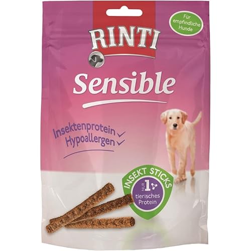 Rinti Sensible Insekt Sticks 12x 50g Hundesnacks