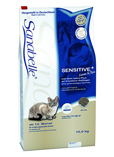 Sanabelle Cat Sensitive mit Lamm 10kg 1er Pack 1 x 10 kg Packung - Katzenfutter