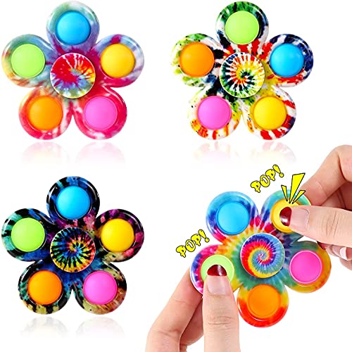 4 Pcs Toys Hand Push for Adults Reliefand Children Early Learning