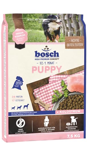 bosch HPC Puppy Hundetrockenfutter für Welpen bis zum 4. Monat 1 x 7.5 kg