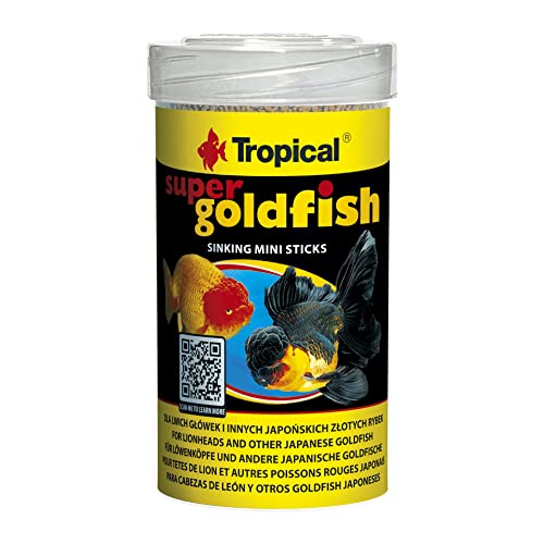 Tropical Super Goldfish Mini Hauptfutter für Löwenköpfe andere 3er Pack 3x 100 ml