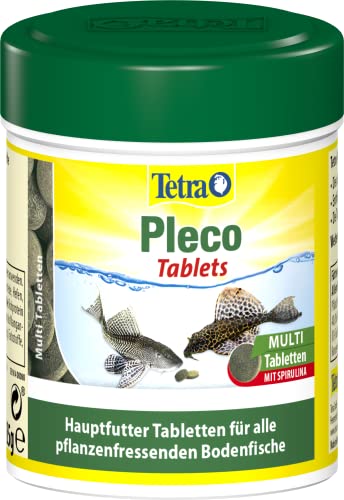Tetra Pleco Tablets Nährstoffreiches alle pflanzenfressenden Bodenfische z.B. Welse 275 Tabletten