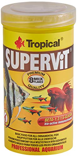  Supervit Premium Hauptfutter Flockenfutter alle Zierfische 1x 250 ml