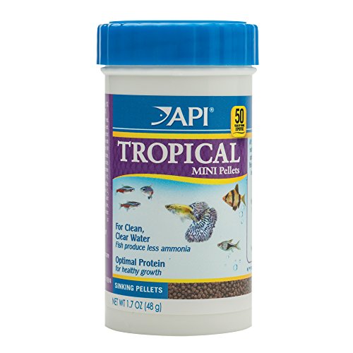 API Tropische Mini Pellets mini sinkend Pellets Fischfutter 51 g