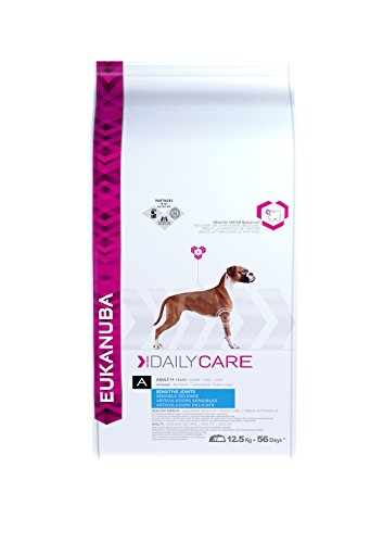 Eukanuba Daily Care Sensitive Joints Hundefutter - Trockenfutter für Hunde mit Gelenkbeschwerden Spezialfutter geeignet für alle ausgewachsenen Rassen 12 5 kg