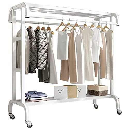 Robuste Metallgarderobe mit Schuhregal 3-in-1-Design Garderobenständer für Wohnzimmer Flur Büro Schlafzimmer zuverlässig und langlebig 80 cm 100 cm 120 cm 150 cm