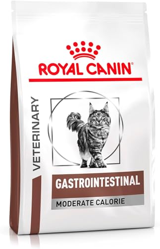 Royal Canin Veterinary Gastrointestinal Moderate Calorie 400 g Trockenfutter für Katzen Kann unterstützend bei gastrointestinalen Erkrankungen helfen Hohe Akzeptanz