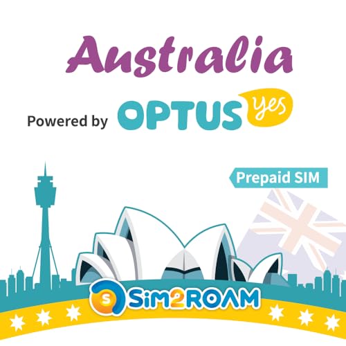 Australien Prepaid SIM-Karte 28 Tage 30GB Unbegrenzte Ortsgespräche und SMS in Australien Guthaben für Internationale Anrufe 15 AU 28 Tage