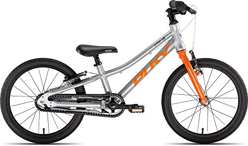 Puky LS Pro 18-1 Alu Kinder Fahrrad silberfarben orange