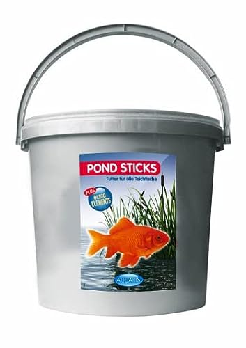 Aquaris Pond Sticks 1200g 15 L   für Teichfische trüben Nicht das Teichwasser enthalten viele Nährstoffe mit nützlichen Elementen