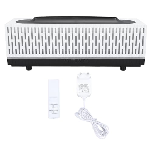 Kamin-Flammendiffusor Aromatherapie-Diffusor für ätherische Öle Ultraschall-Luftbefeuchter mit Kühlem Nebel für Schlafzimmer Büro Zuhause Yoga Timer und Automatische