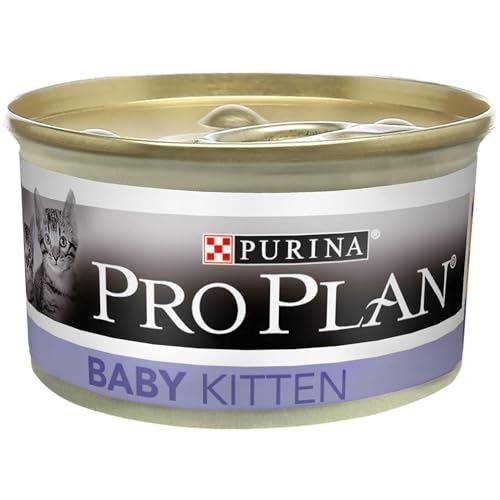 Purina Pro Plan Katzenfutter Dosen Tartalette Baby Kitten Reich an Huhn 85 g