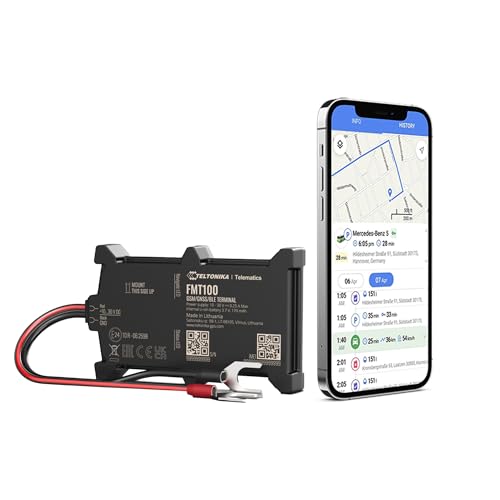 Truview GPS - FMT100 GPS Tracker - Echtzeit 2G Tracker für Flotte Van Caravan Motorrad Auto - 24 7 Kundensupport