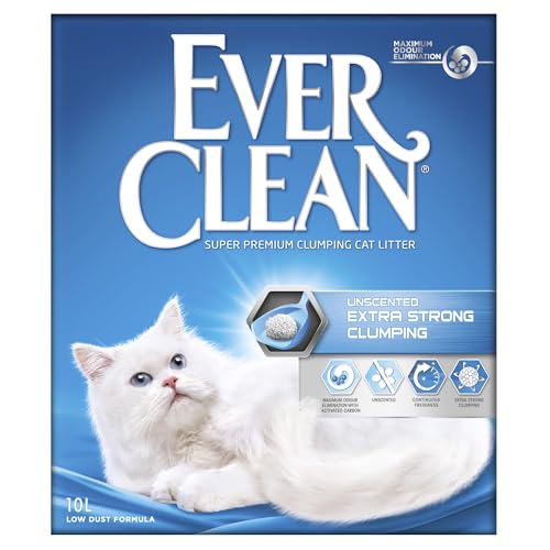 Ever Clean Extrastarkes klumpendes Katzenstreu 10 Liter duftstofffrei