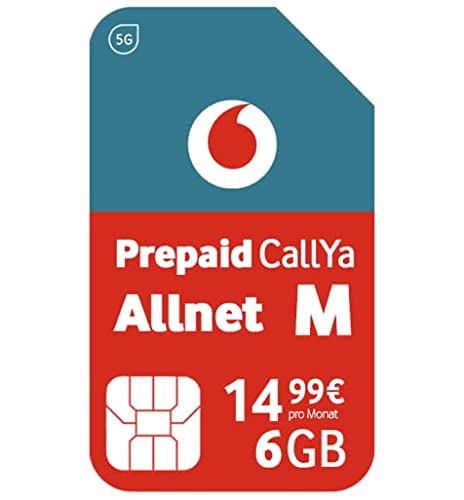 Vodafone CallYa Allnet M Jetzt 6 GB Datenvolumen 5G 15 Euro Telefon 