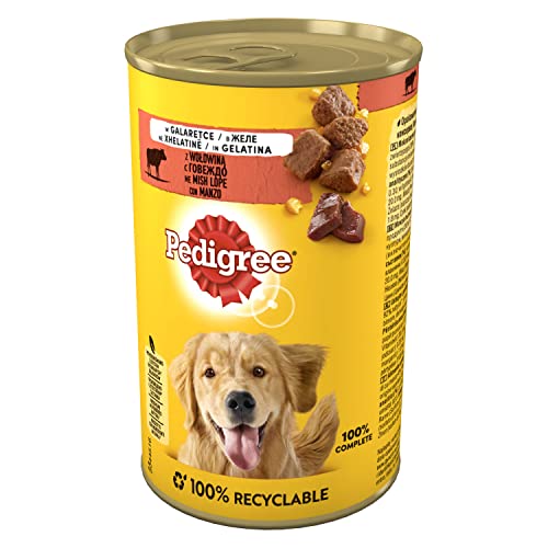  Gelee Nassfutter für Hunde 24 Dosen 400 g