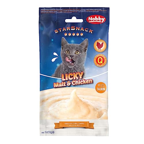 Nobby StarSnack LICKY Malt Chicken 1 Packung 5 x 15 g
