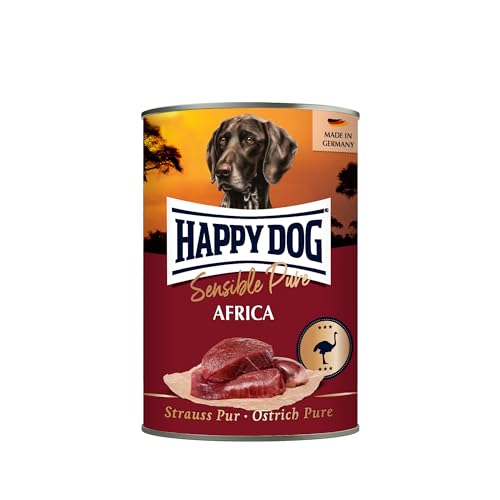 Happy Dog Sensible Pure Africa Strauß 6 x 400 g