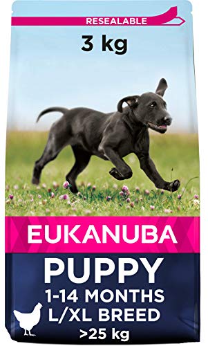 Eukanuba EUK Welpe Große Hunde Huhn 3kg